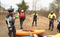 09 апреля р. Мга 2016. Небольшая разминка перед выходом на воду