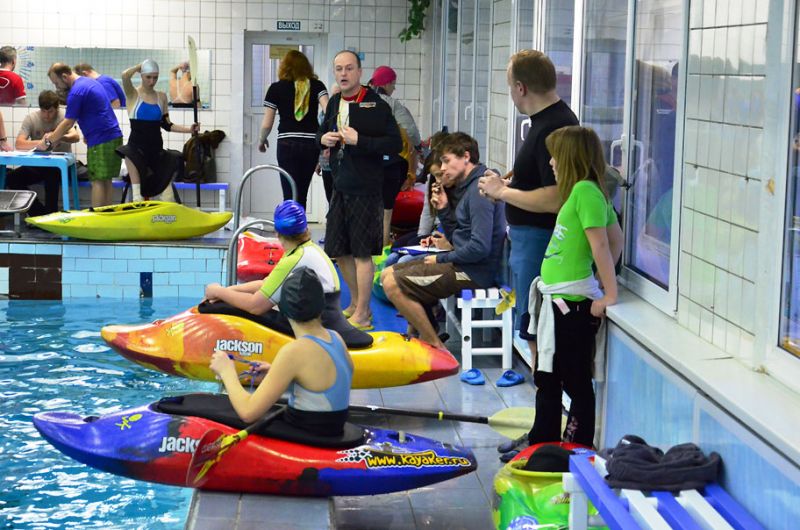 Открытый Чемпионат СПБ по фристайлу на гладкой воде в бассейнах 2014. 2я попытка в кат. "Дети"