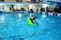 Открытый Чемпионат СПБ по фристайлу на гладкой воде в бассейнах 2014. Квалификация в кат. К1-М