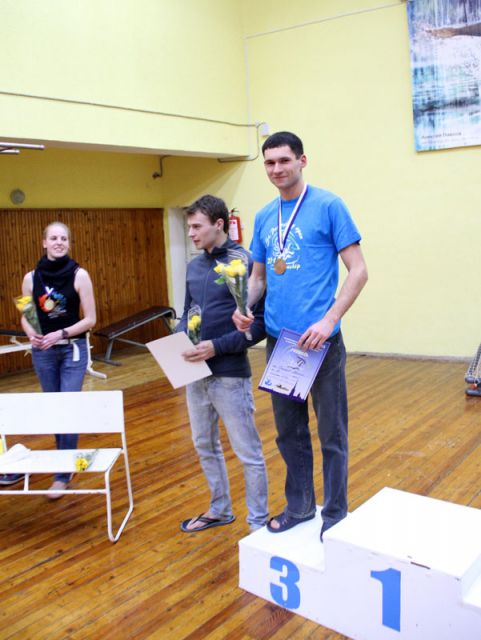 Открытый Чемп. СПб по фристайлу на гладкой воде 2013. Награждение.