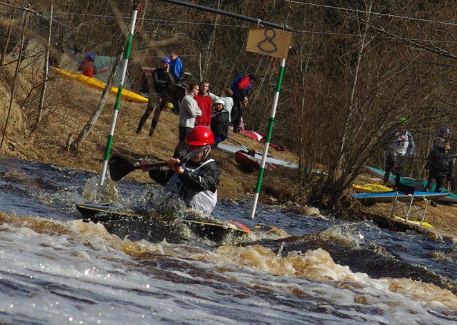 Соревнования КОС 2010, р. Мга